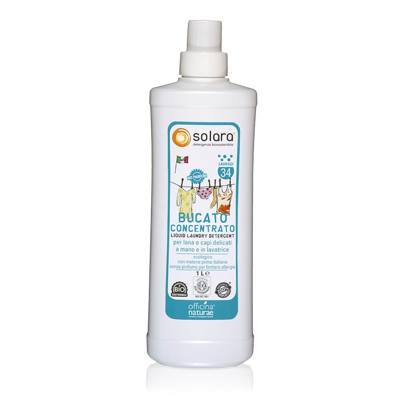 Ecological Liquid Laundry Detergent, Fragrance-Free